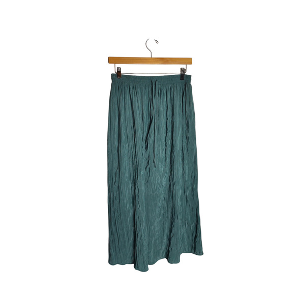Wildflower Yellow Springs Boutique Bohemian Cottage Hippie Midi Green skirt - Picture 1 of 8